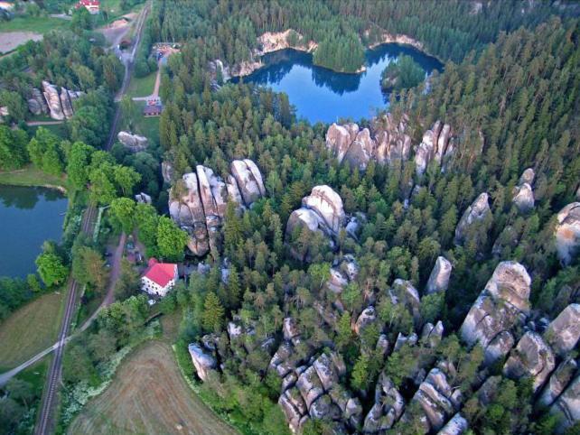 Chalupa Kamenny Vrch Adrspach Teplice nad Metují Oda fotoğraf